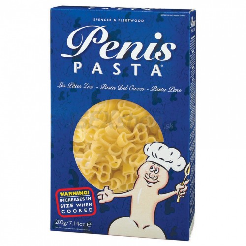 Penis Pasta - Talianske cestoviny v tvare penisov