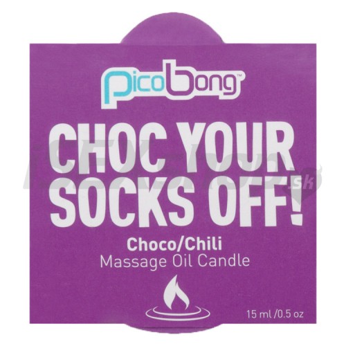 PicoBong Choco &amp;amp;amp; Chili Massage Oil Candle 15ml