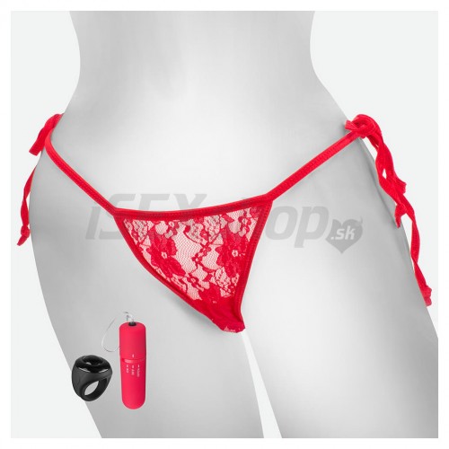 the Screaming O Charged Remote Control Panty Vibe Red