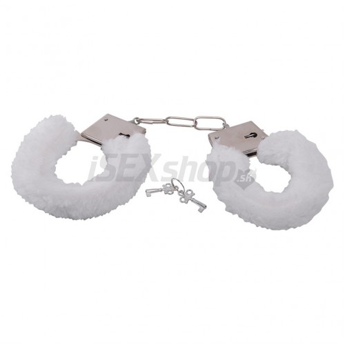 Furry Handcuffs White