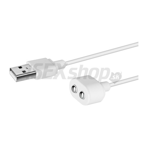 Satisfyer USB nabíjací kábel biely