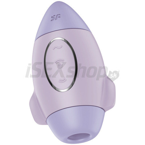 Satisfyer Mission Control Rechargeable Air-Pulse Clitoral Stimulator Purple