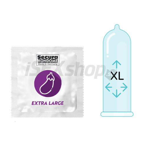 Secura Extra Large 60 mm XL kondómy 1 ks