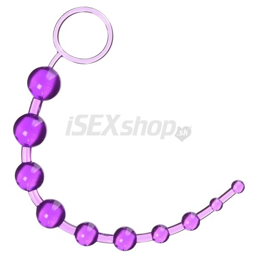 ToyJoy Thai Toy Beads, fialový