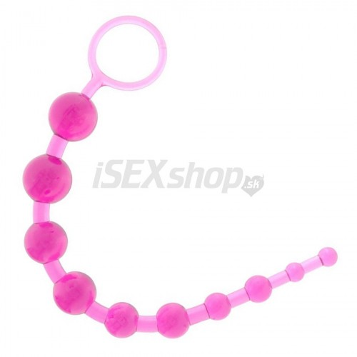ToyJoy Thai Toy Beads - ružové